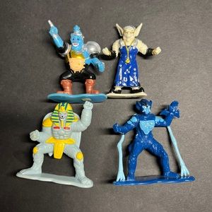 1993 Bandai Mighty Morphin Power Rangers Evil Space Alien Lot 4 Action Figures